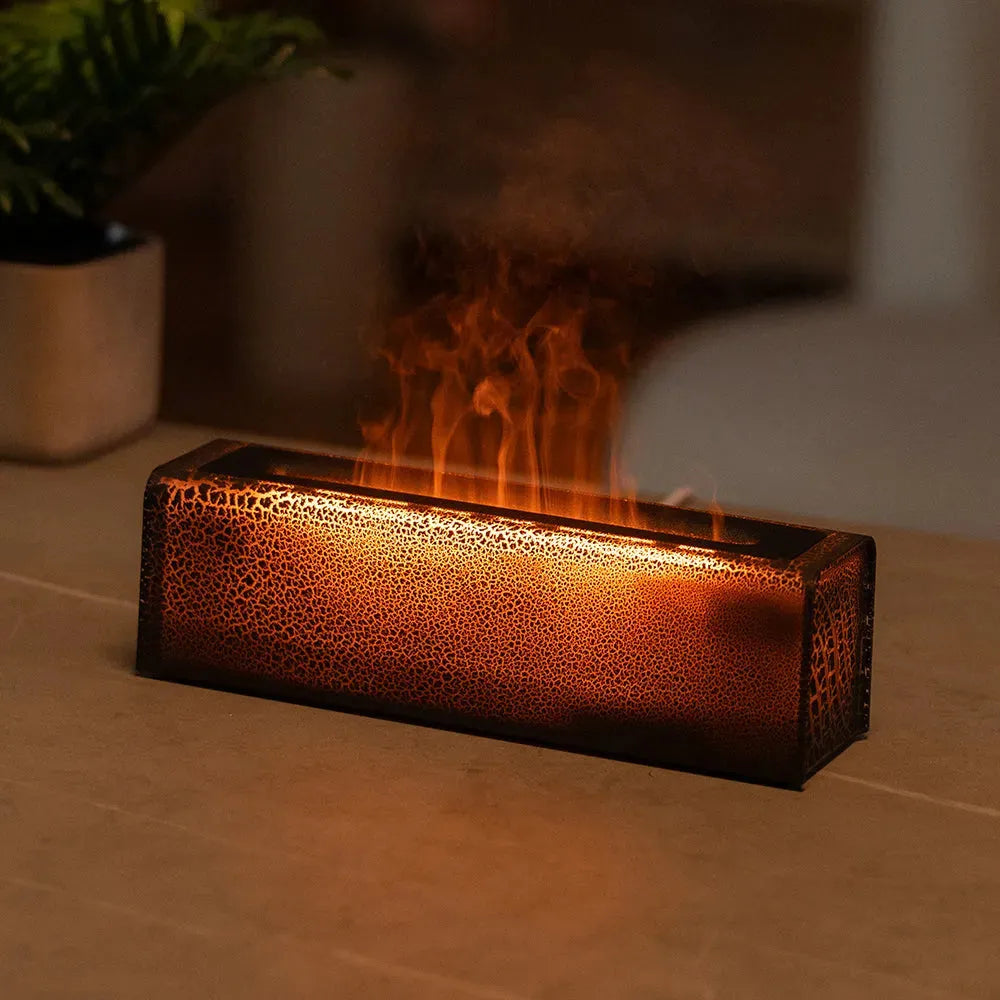 Creative New Lava Humidifier Colorful Flame Aromatherapy - Bellarte Enchanté Creative New Lava Humidifier Colorful Flame Aromatherapy